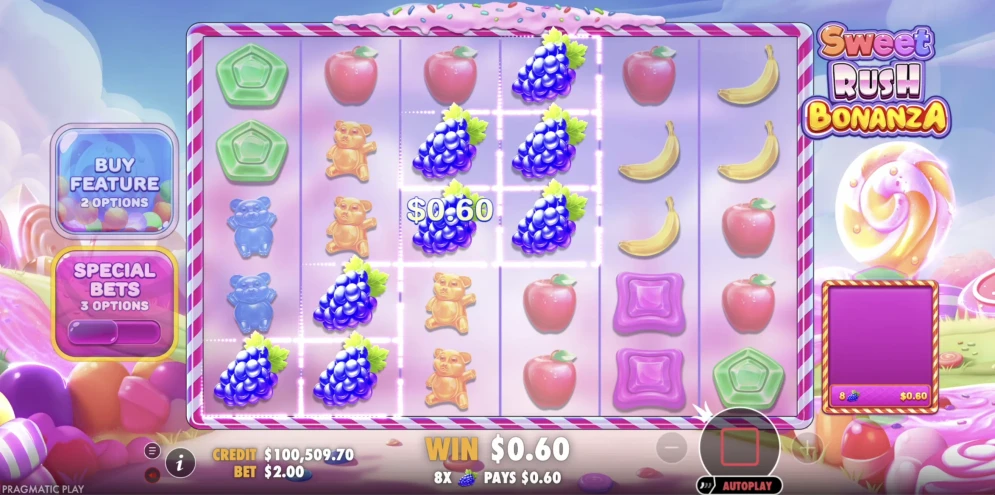Sweet Rush Bonanza Slot